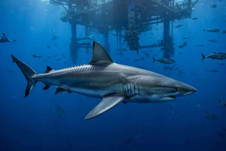 Illustration for the news story: Ridgeback Sharks: Offshore Giants of the Gulf Coast