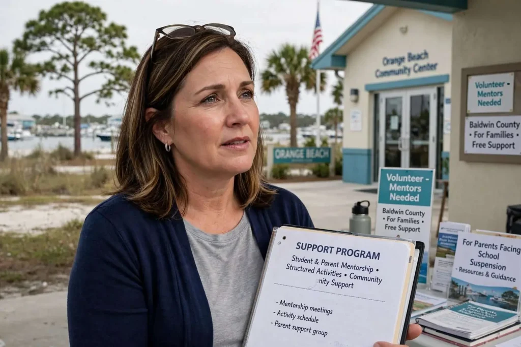 Illustration for the news story: Orange Beach Mother Pushes to Create Support Program for Students Facing Drug Suspensions