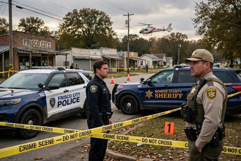 Illustration for the news story: Frisco City Police Investigating Thursday Shooting That Left One Airlifted