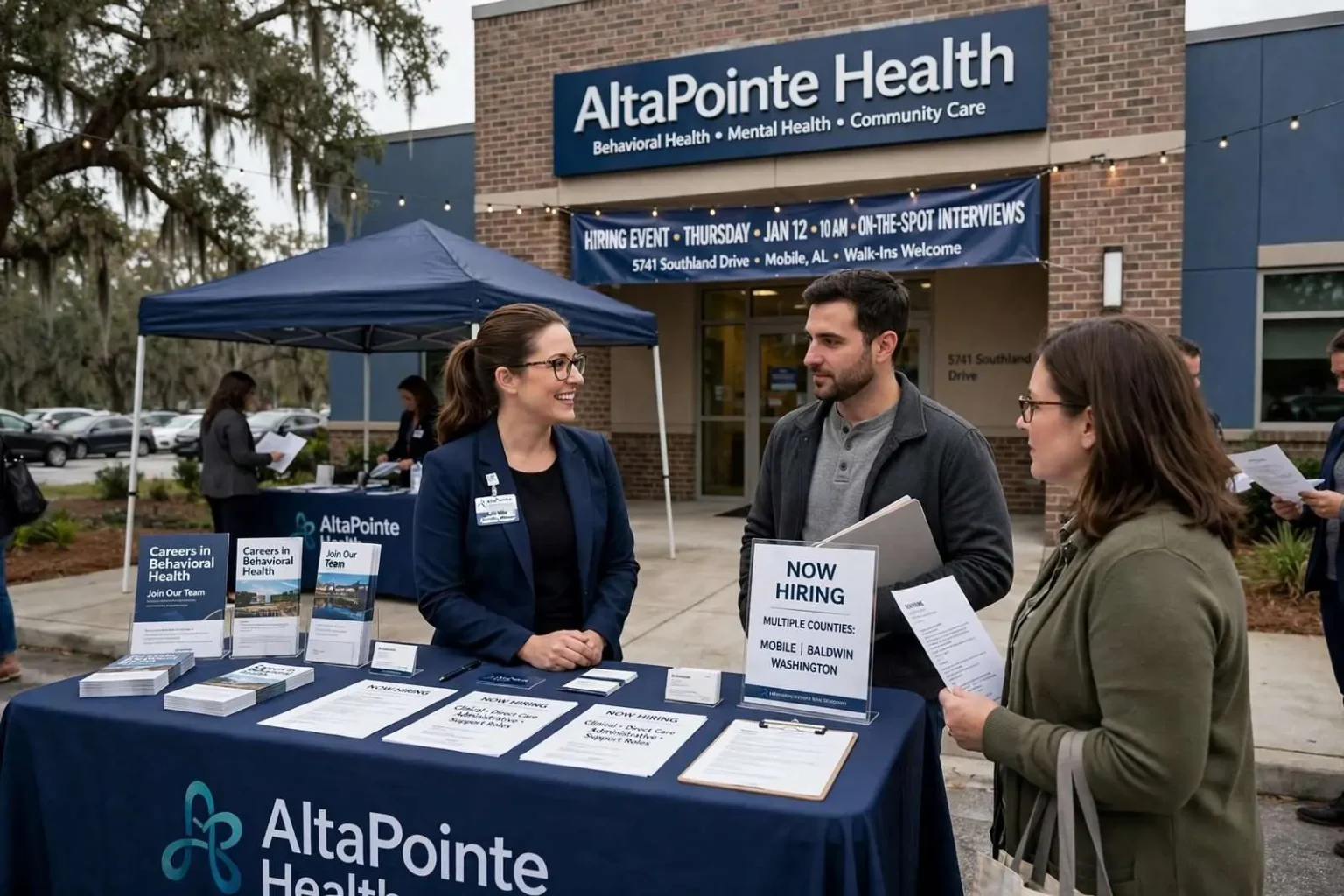 Illustration for the news story: AltaPointe Health to Host Hiring Event Thursday in Mobile