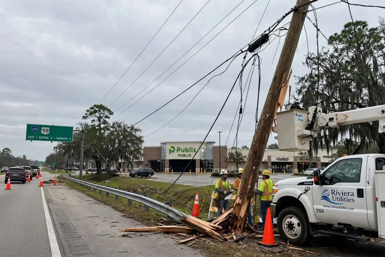 Illustration for the news story: Damaged Pole Knocks Out Power For About 300 Montrose Customers