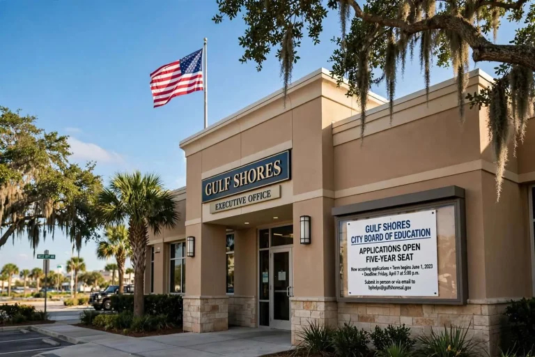 Illustration for the news story: Gulf Shores Seeks Applicants for Five-Year Seat on City Board of Education