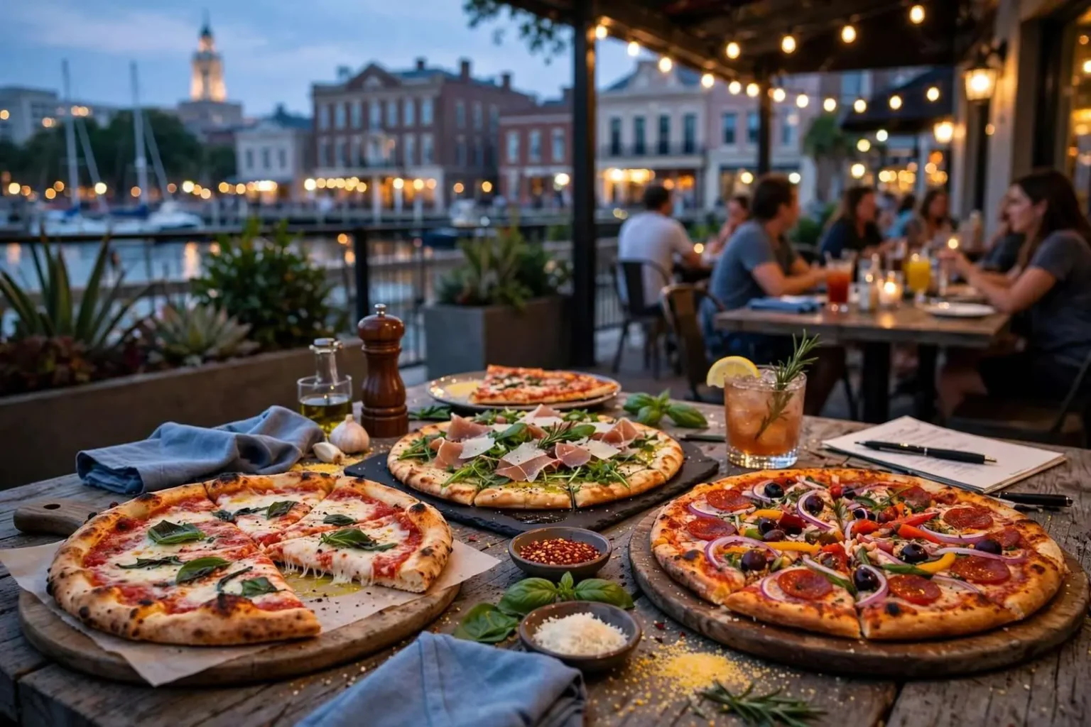 Illustration for the news story: Beyond the Seafood: Where to Grab a Great Slice of Pizza Around Mobile