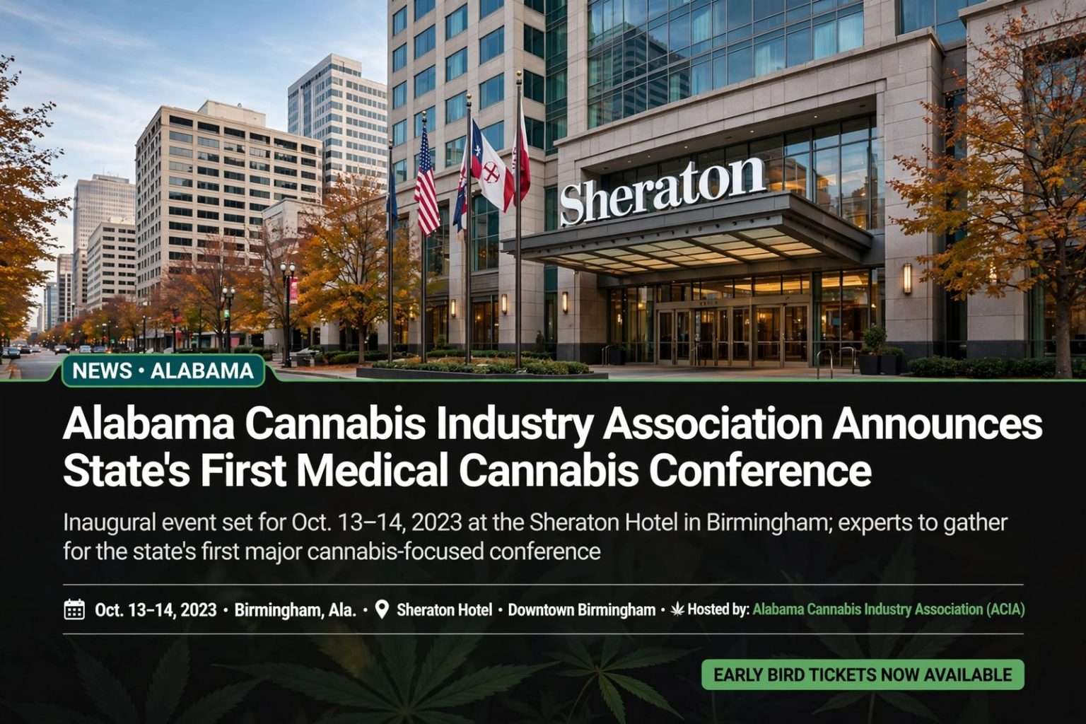 Illustration for the news story: Alabama Cannabis Industry Association Announces State’s First Medical Cannabis Conference