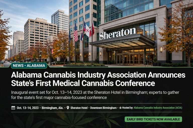Illustration for the news story: Alabama Cannabis Industry Association Announces State’s First Medical Cannabis Conference