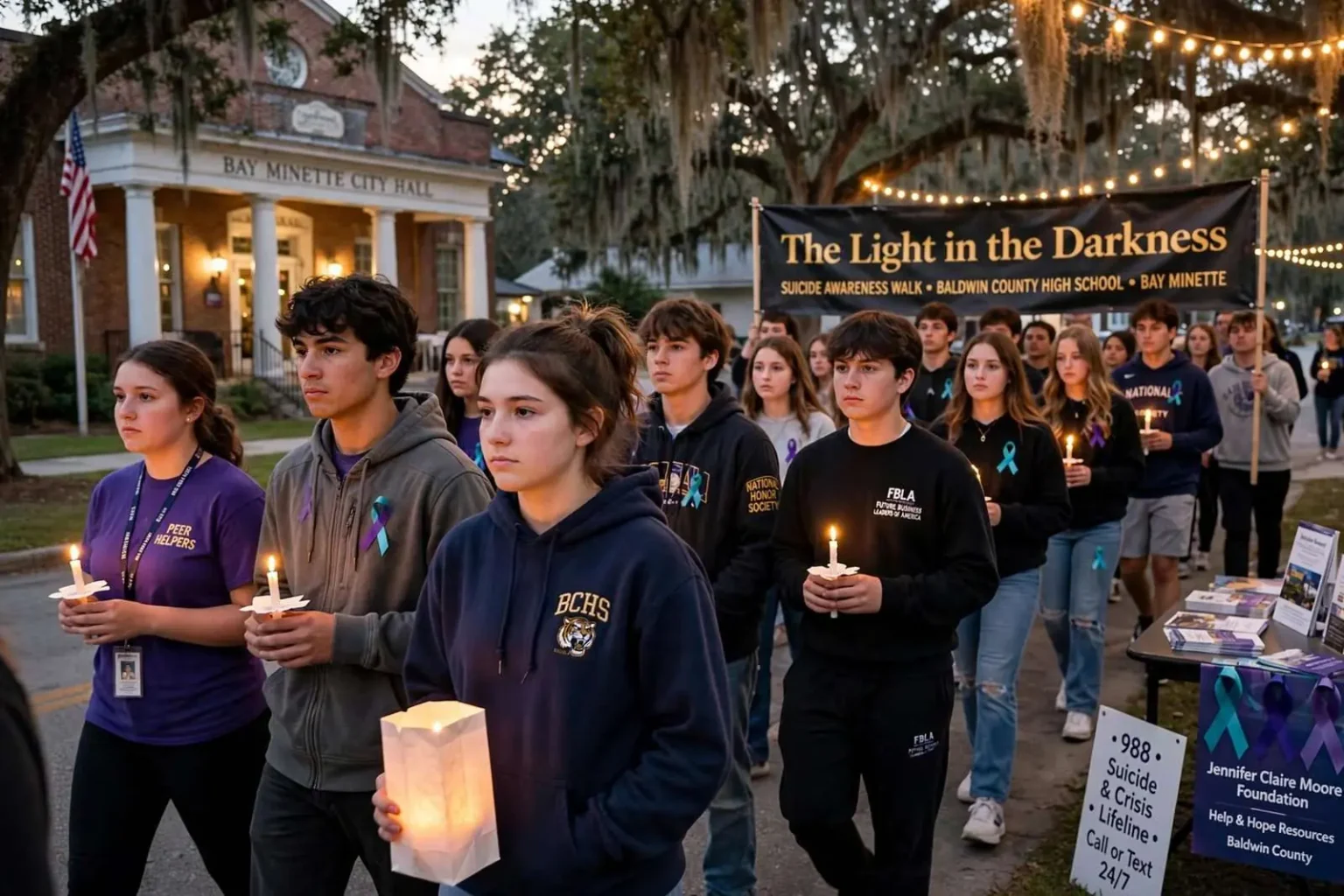 Illustration for the news story: Baldwin County suicide awareness walk among Gulf Coast efforts to prevent self-harm