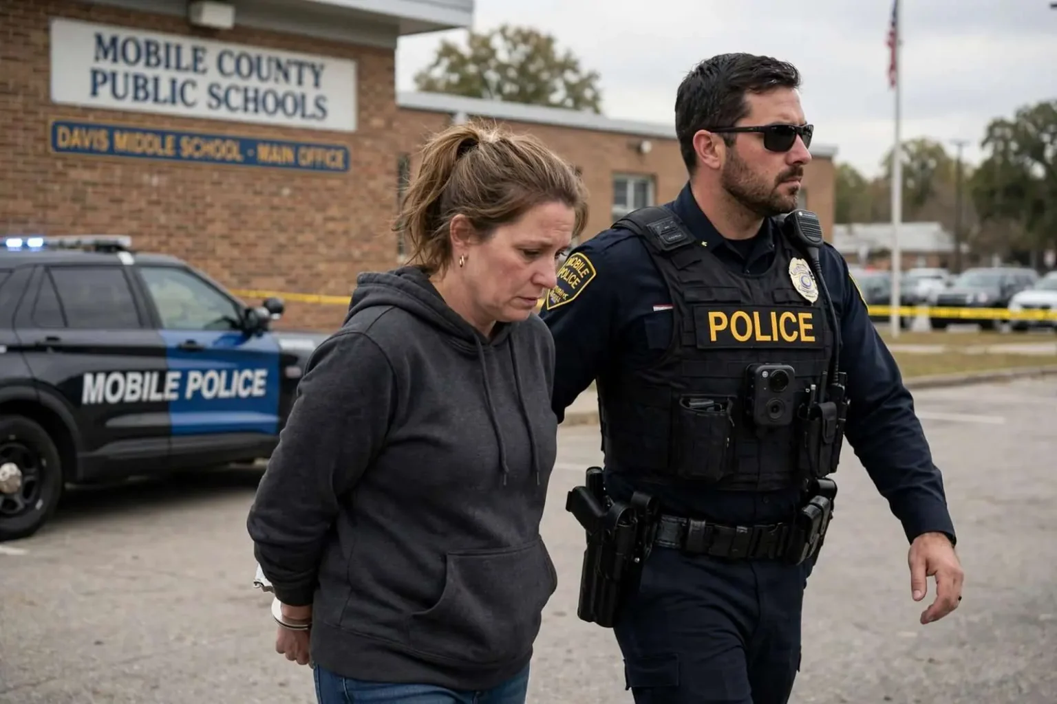 Illustration for the news story: Mobile Mother Arrested After Child Found With Drug Paraphernalia at School