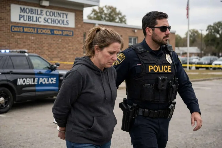 Illustration for the news story: Mobile Mother Arrested After Child Found With Drug Paraphernalia at School