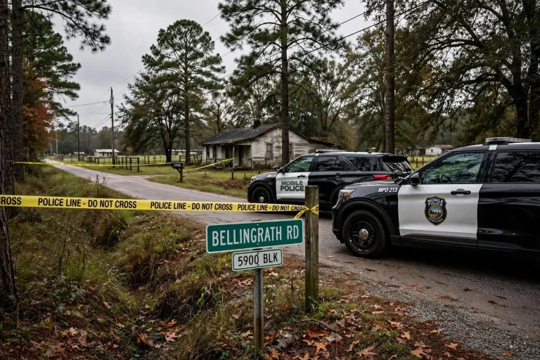 Illustration for the news story: Arrest Made in Theodore Homicide on Bellingrath Road