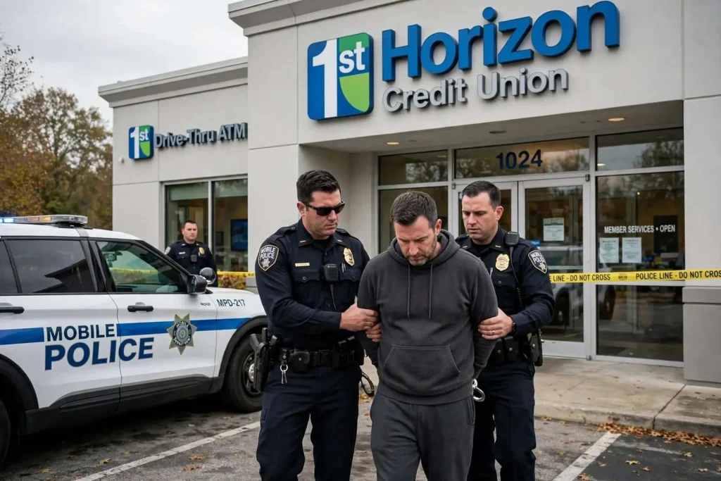 Illustration for the news story: Mobile Man Arrested for Alleged Serial Identity Theft at Credit Union