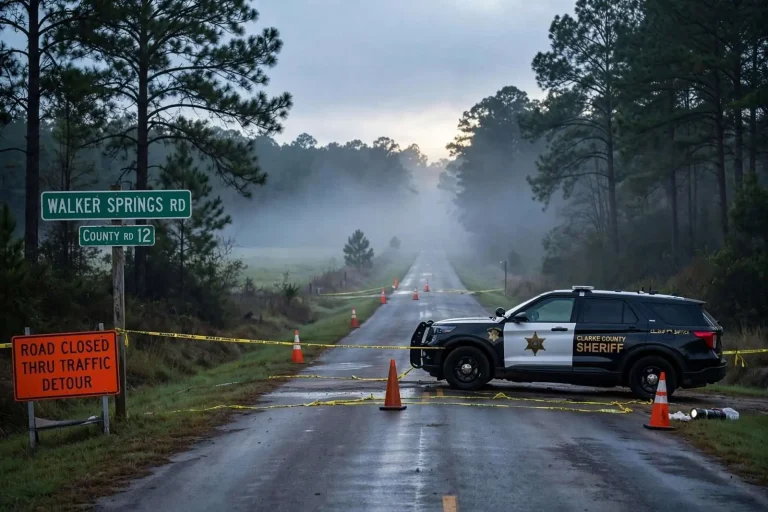 Illustration for the news story: Pedestrian killed in Clarke County crash near Jackson