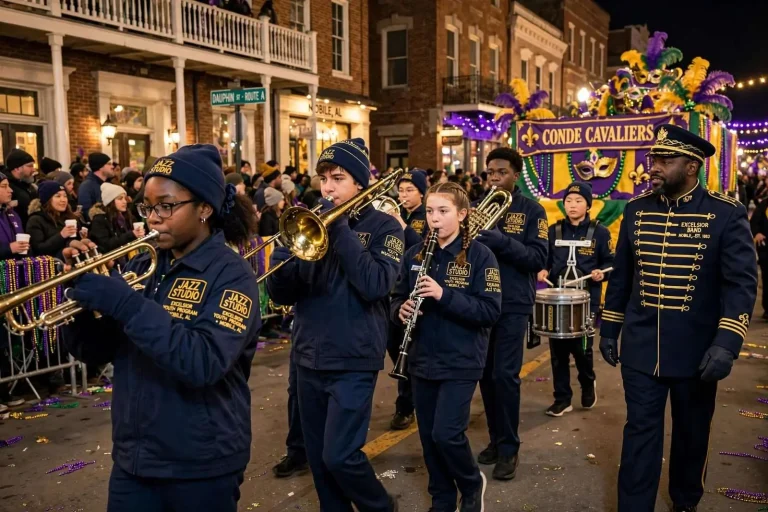 Illustration for the news story: Jazz Studio Youth Musicians to March in Mobile’s Conde Cavaliers Parade