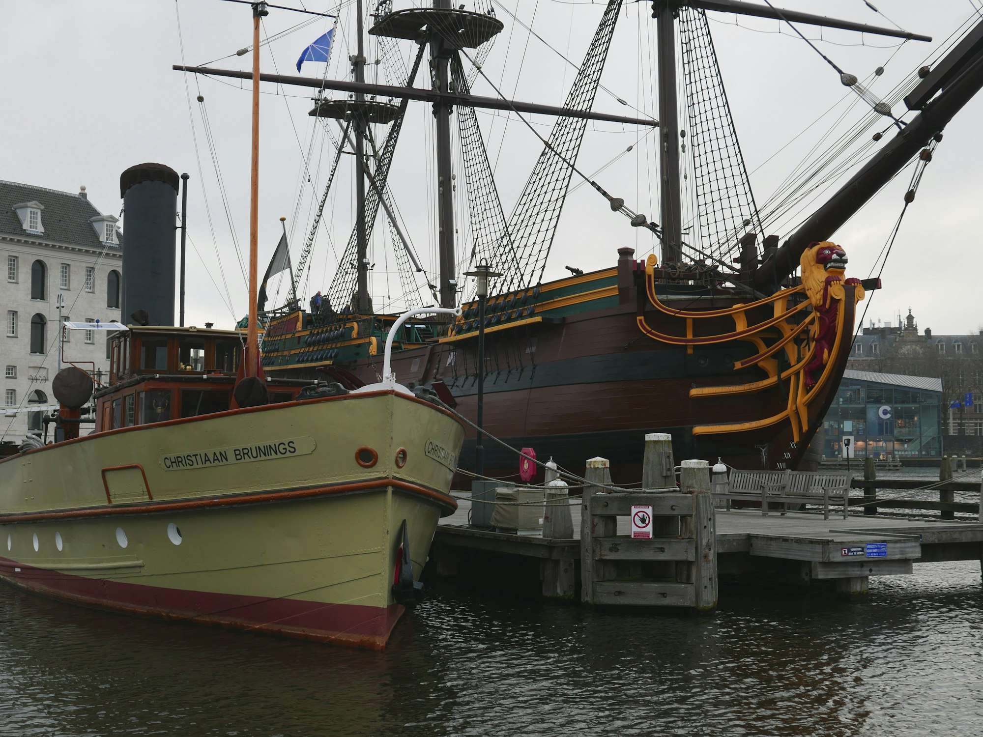 A replica wooden sailing schooner similar in style to the Clotilda, the last known ship to bring enslaved Africans to the United States