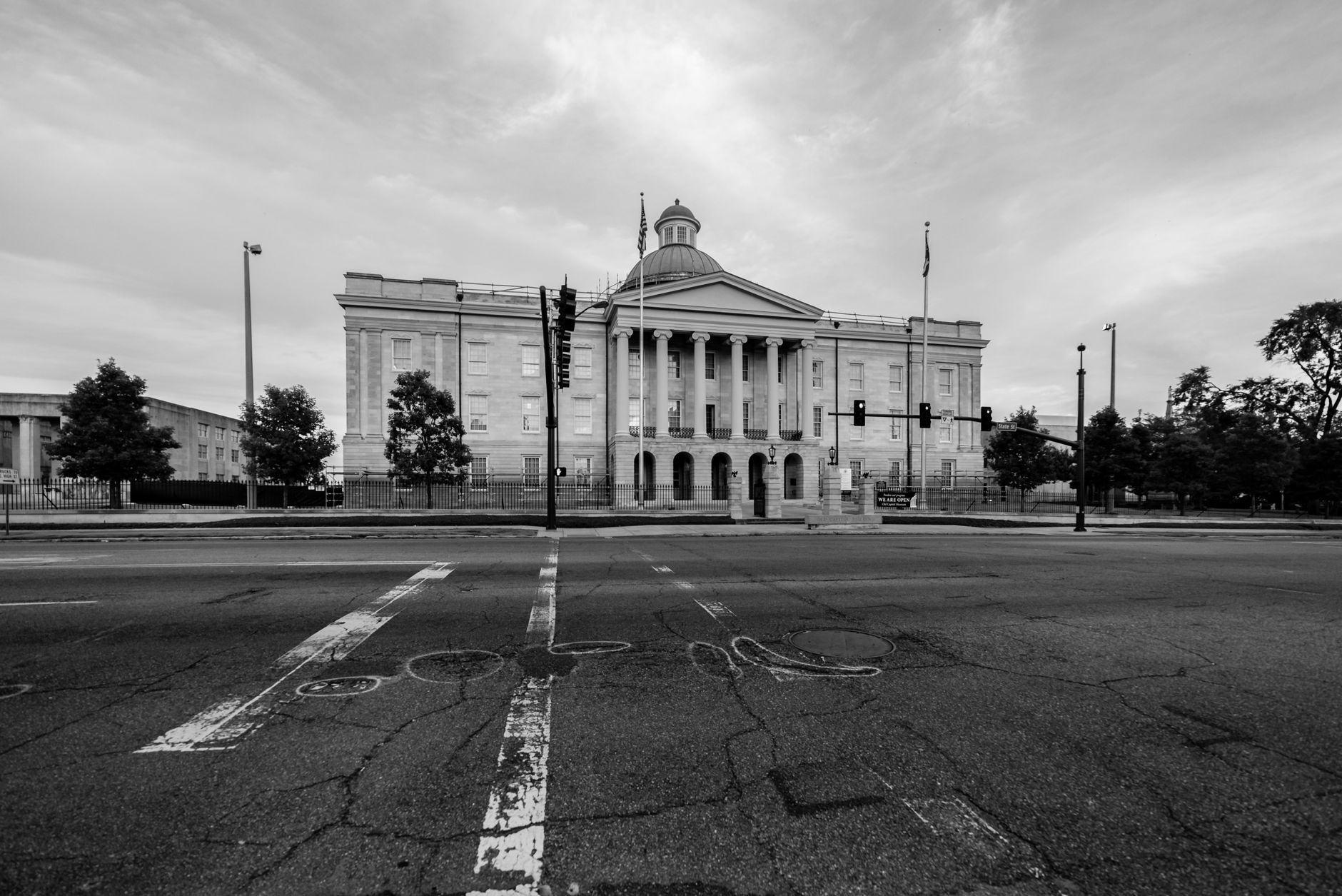 The Alabama State House in Montgomery