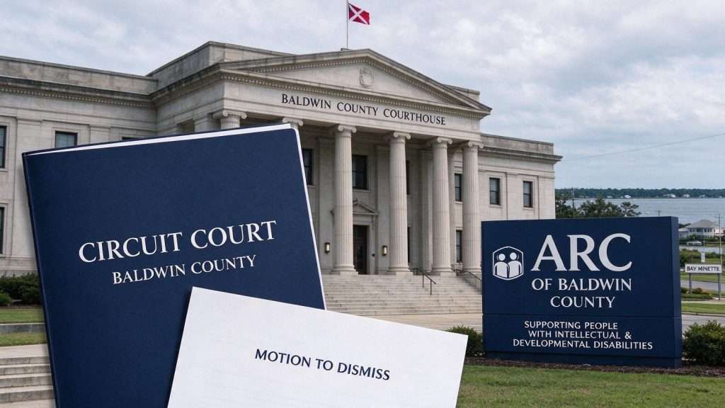Illustration for the news story: ARC of Baldwin County Withdraws Lawsuit as Administrative Appeal Moves Forward