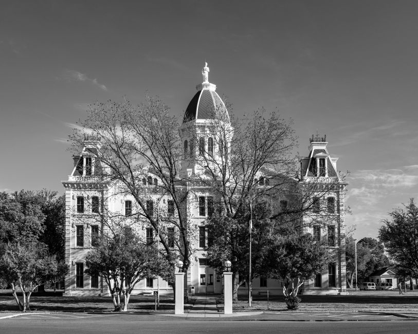 Small town courthouse in South Alabama