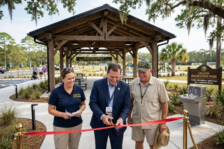 Illustration for the news story: Baldwin County to Unveil Renovated Lillian Recreation Park at Aug. 6 Ribbon Cutting