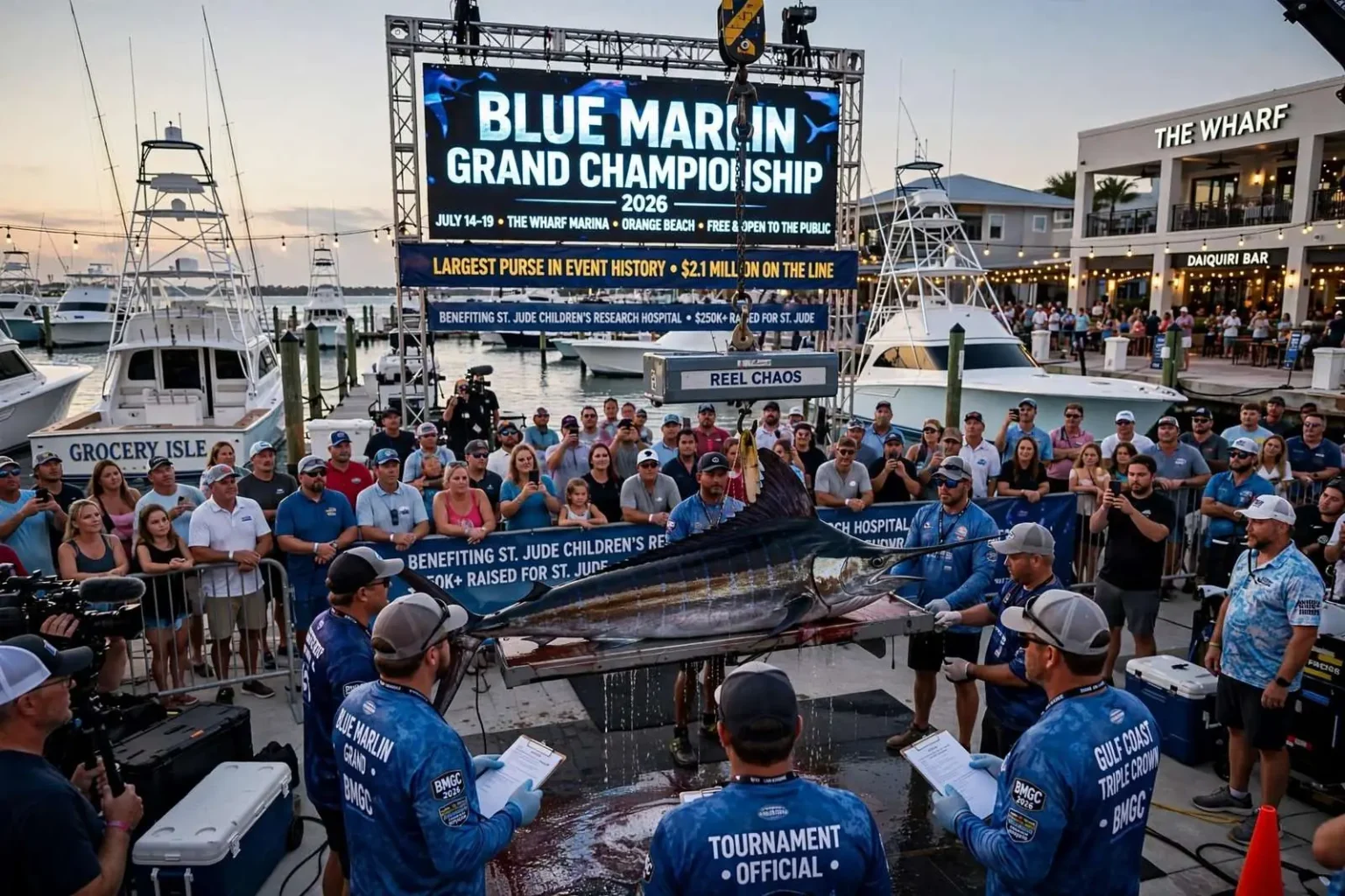 Illustration for the news story: Blue Marlin Grand Championship Brings Elite Sportfishing Fleet Back to Orange Beach
