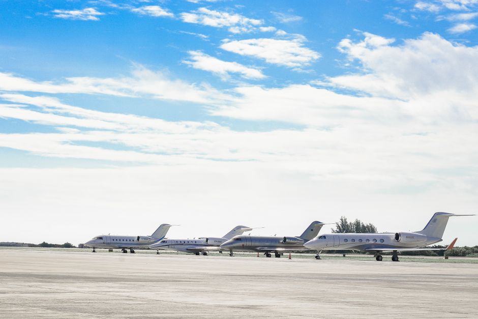 Aviation facilities at Brookley in Mobile, Alabama