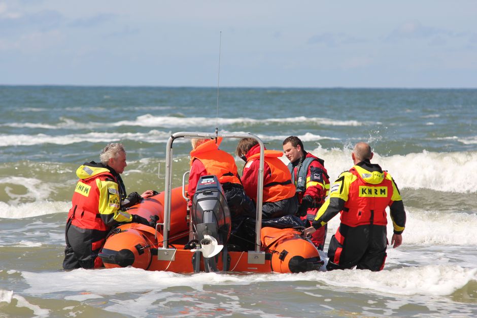 A Coast Guard vessel conducting a search on open water