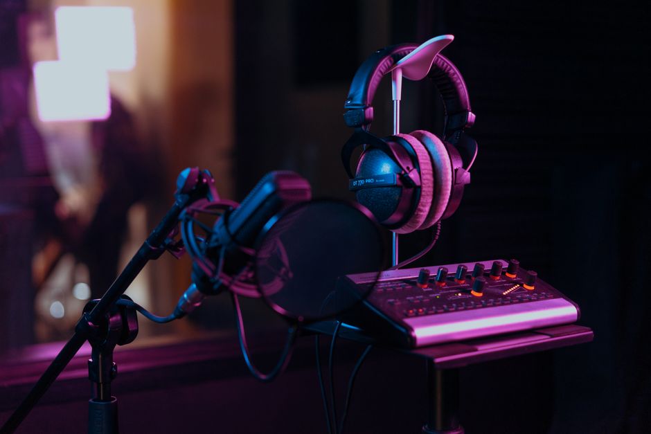 A community recording studio in the Crichton neighborhood of Mobile Alabama