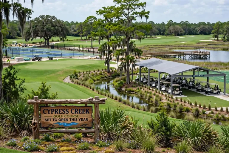 Illustration for the news story: Cypress Creek Golf Course Set to Open on Former Linksman Site by Year’s End
