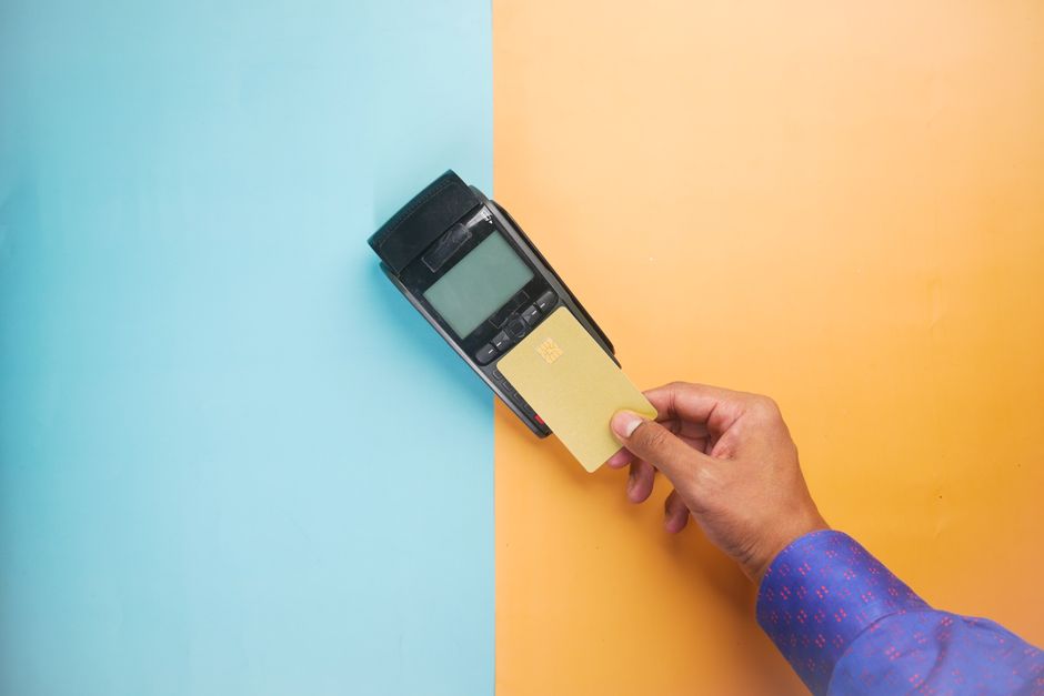 Credit card payment terminal
