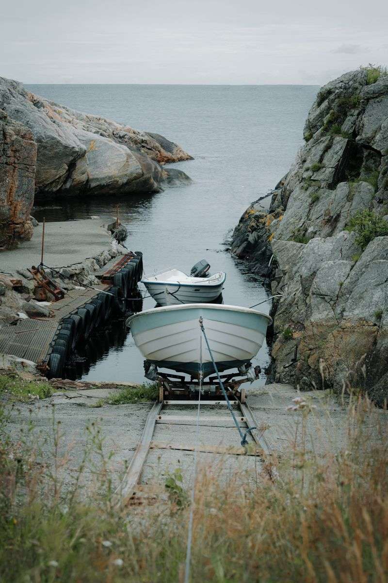 A public boat launch and waterway along the Alabama Gulf Coast