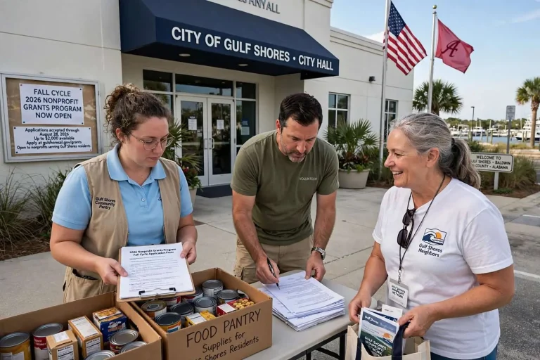 Illustration for the news story: Gulf Shores Opens Fall Grant Applications for Local Nonprofits