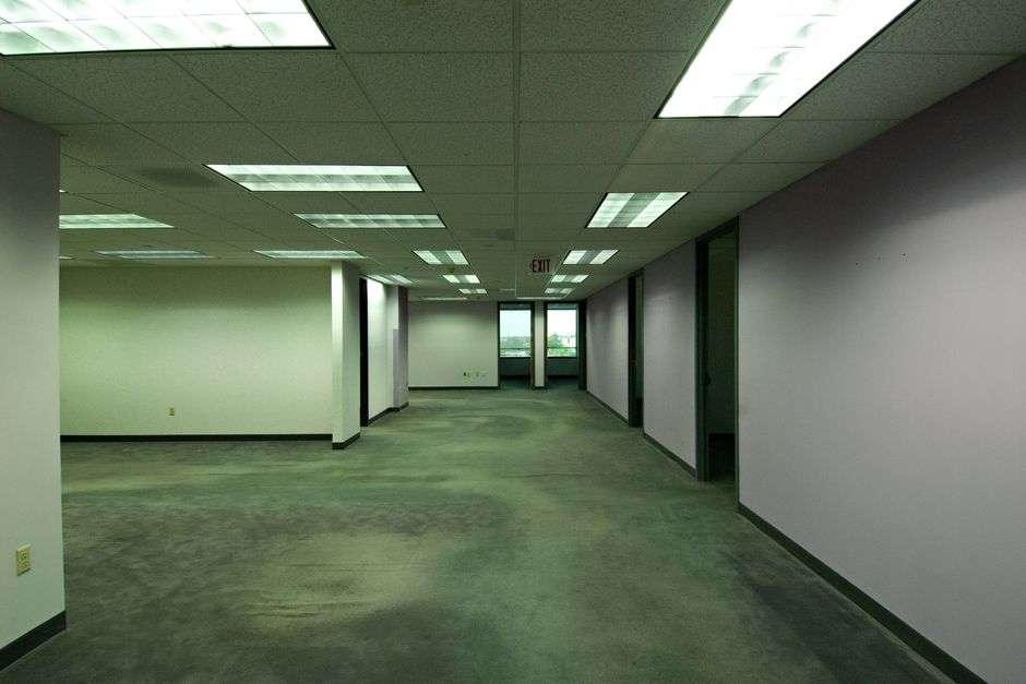 Interior of a modern office and coworking space designed for entrepreneurs