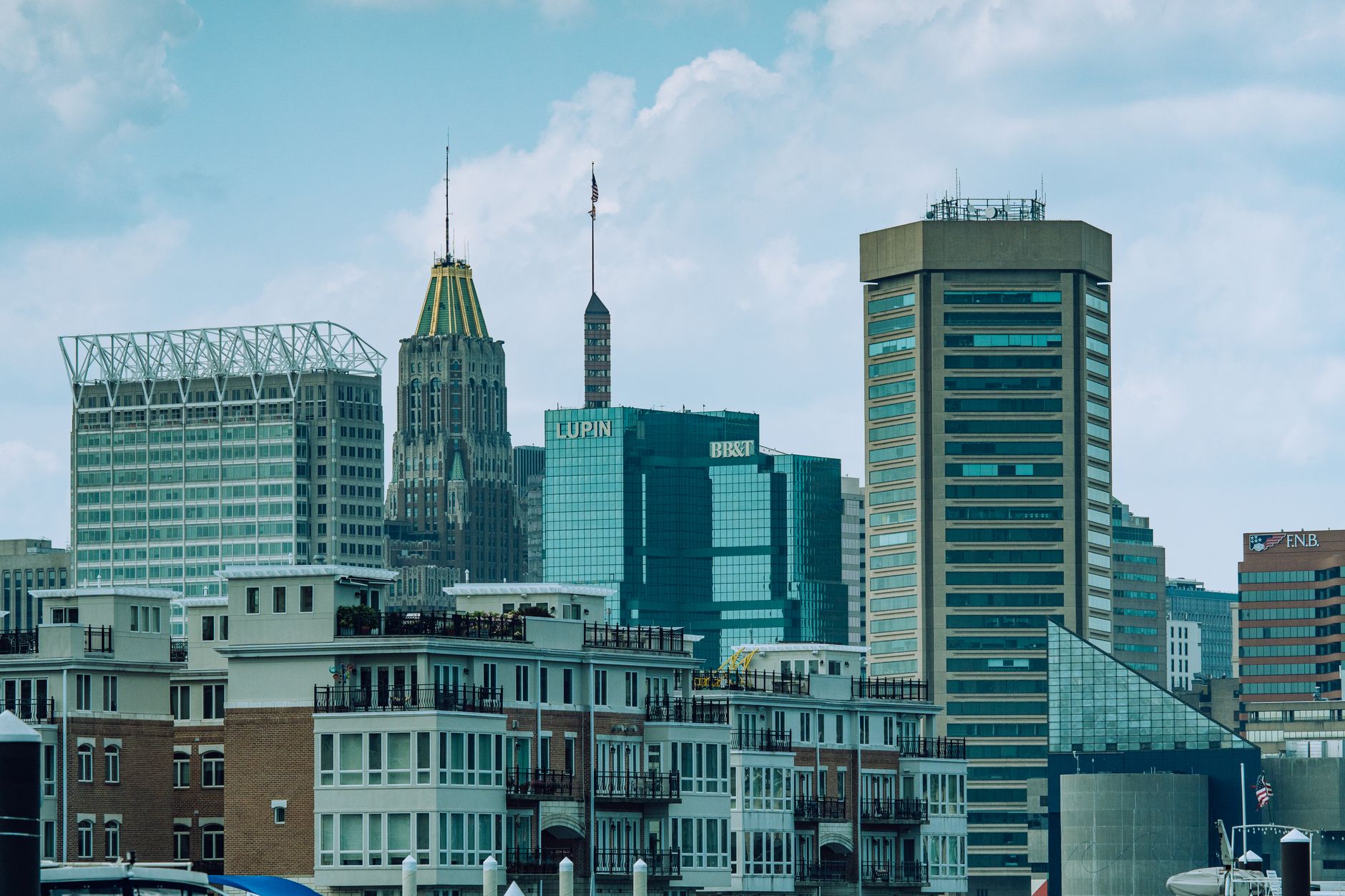 Baltimore's Inner Harbor, studied by Mobile's civic delegation