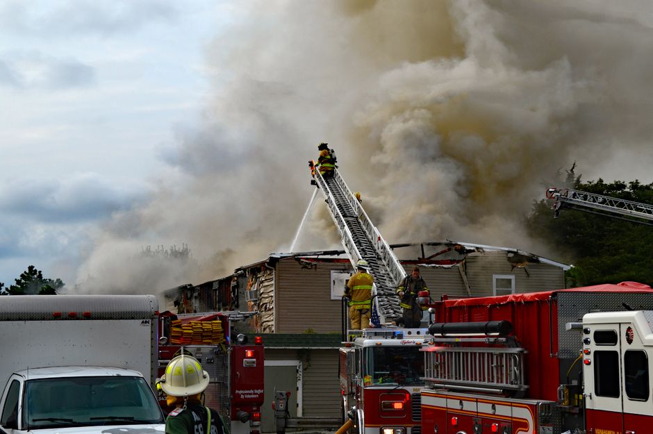Fire response in Mobile, Alabama