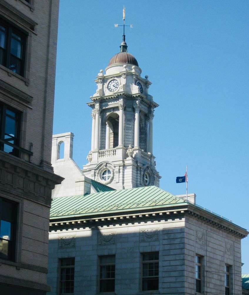 Exterior of a municipal government building