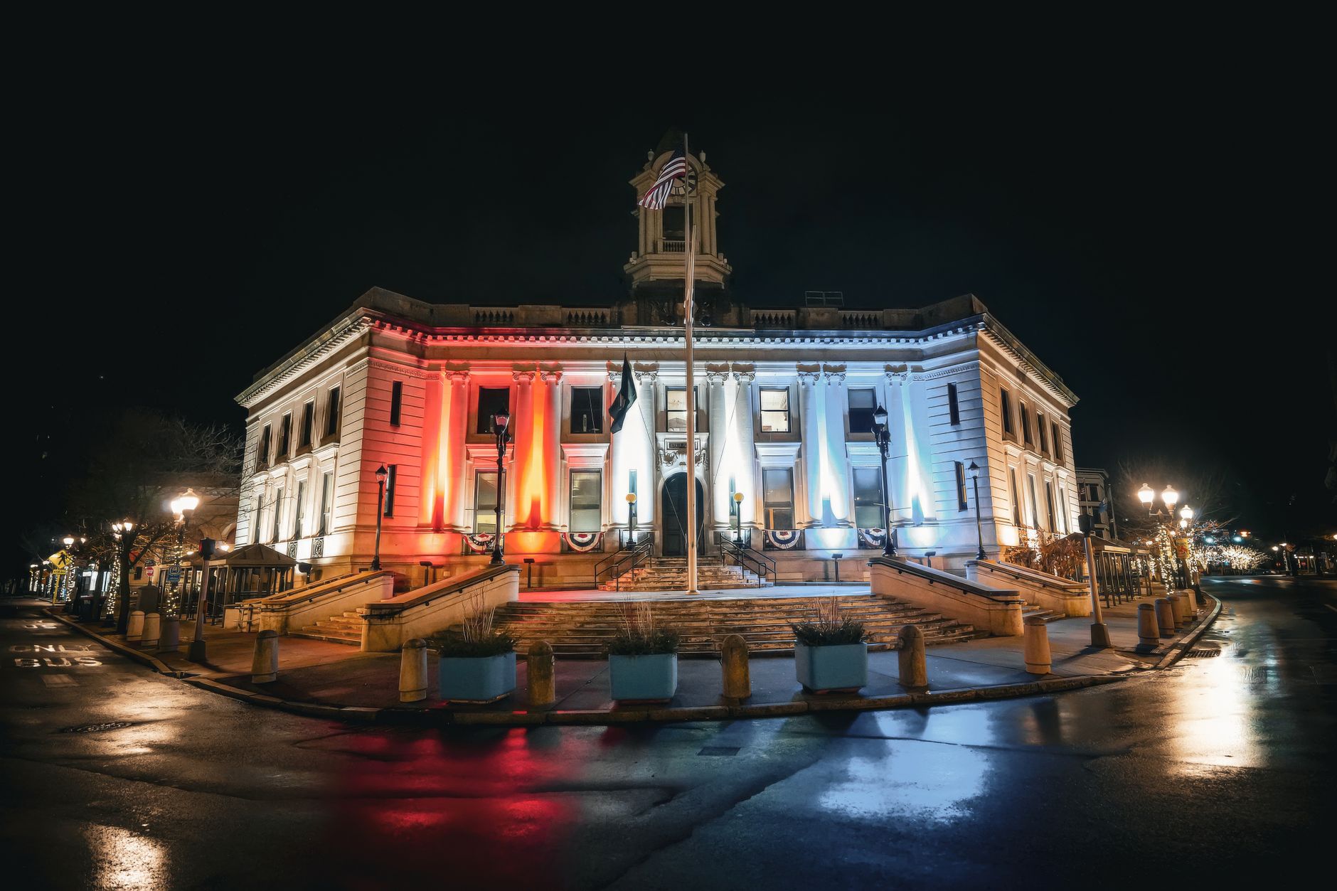 The Mobile County Courthouse where local election returns were tallied