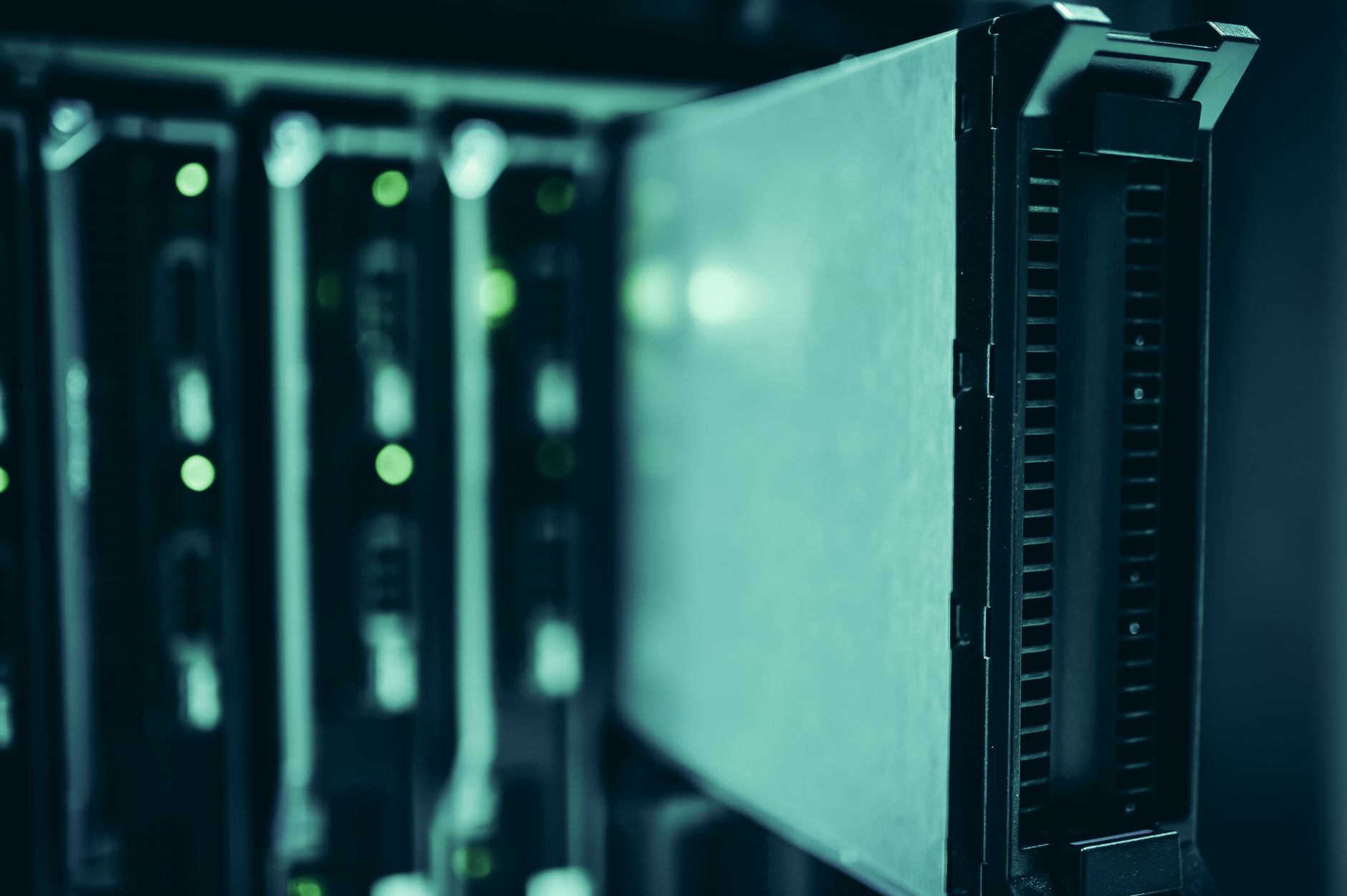 Server room representing an online public records system