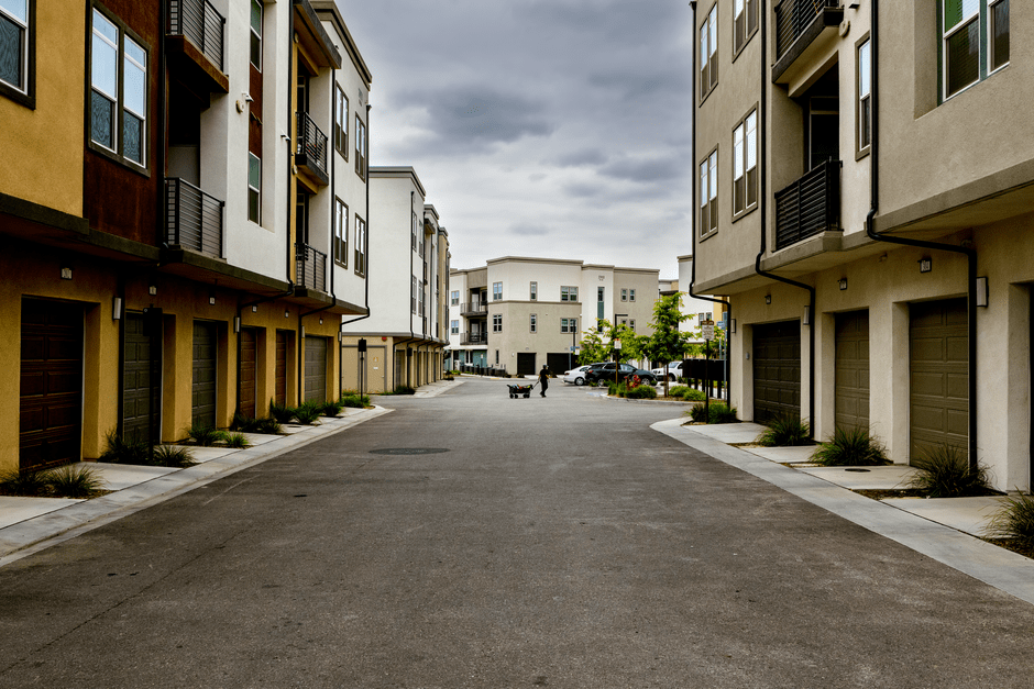 New residential housing development under construction