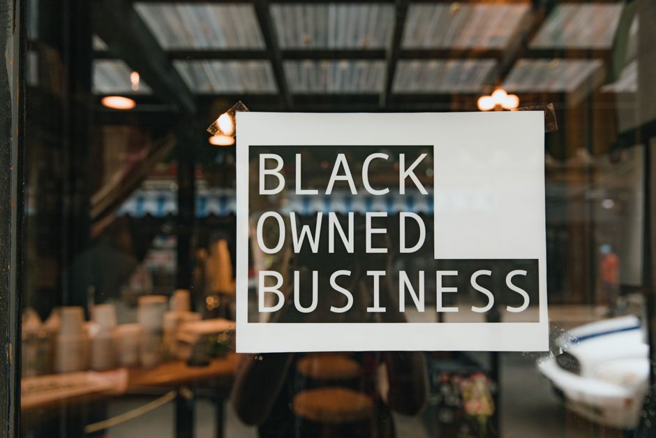 Small business storefront representing Mobile's immigrant-owned businesses