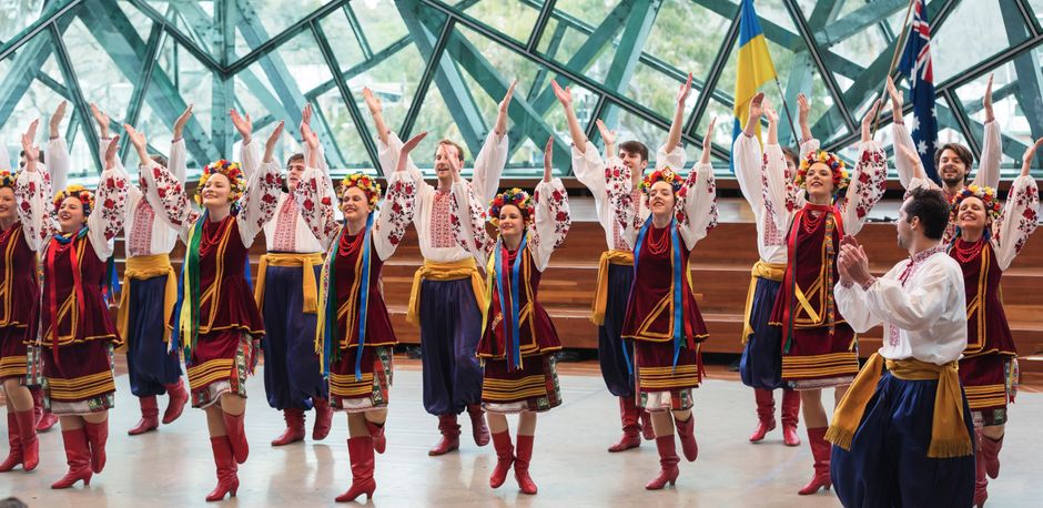 International cultural festival performance