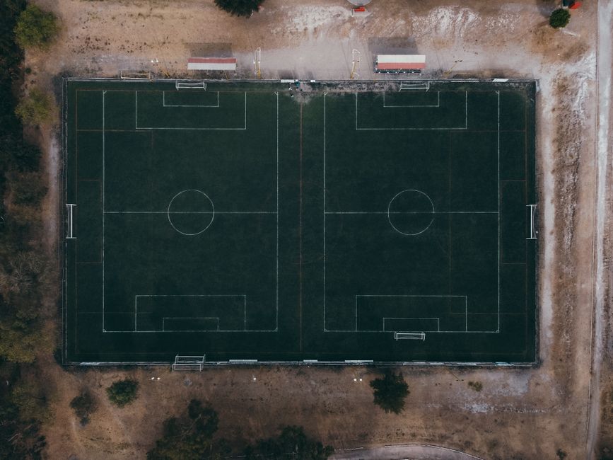 A multi-field soccer complex representative of the proposed Mobile County sports and aquatic facility