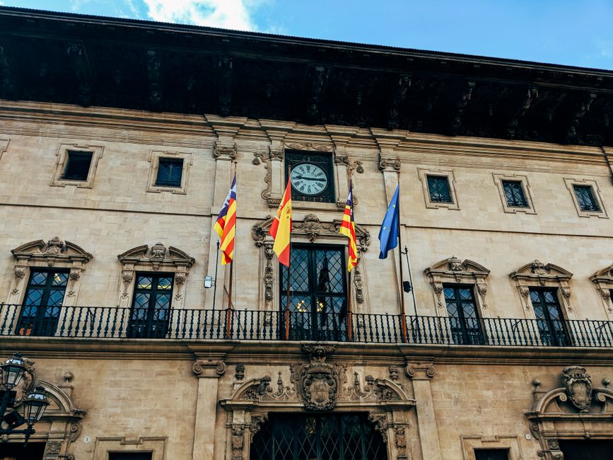 Exterior of a municipal government building