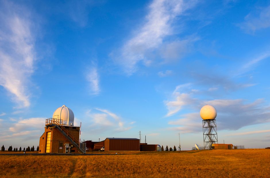 Weather radar display