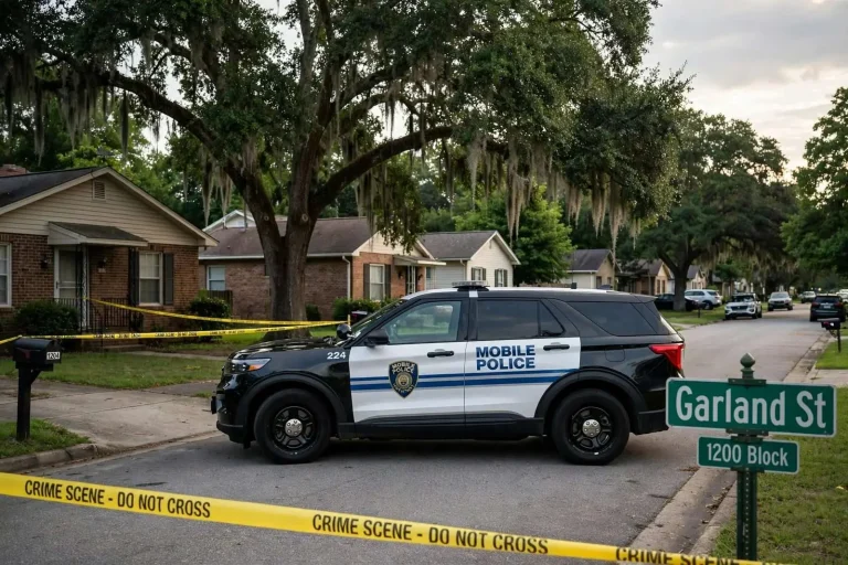 Illustration for the news story: Mobile Police Investigate Domestic-Related Assault on Garland Street