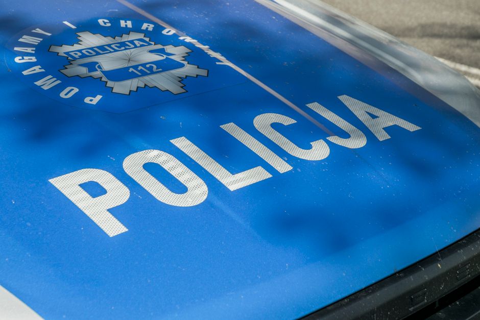 A police vehicle representing the Mobile Police Department, which fired an officer facing a criminal charge