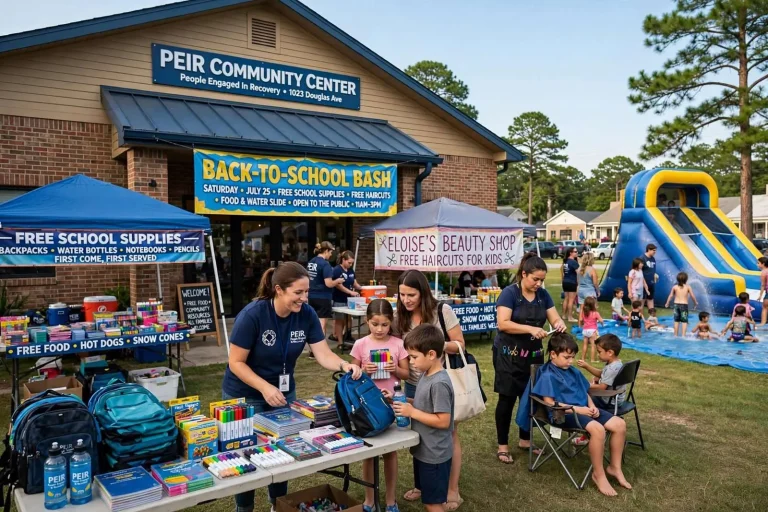 Illustration for the news story: PEIR Community Center to Host Back-to-School Bash in Brewton on Saturday