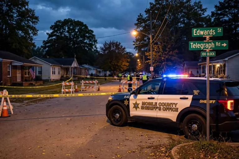 Illustration for the news story: One Person Wounded in Sunday Evening Shooting on Edwards Street in Prichard