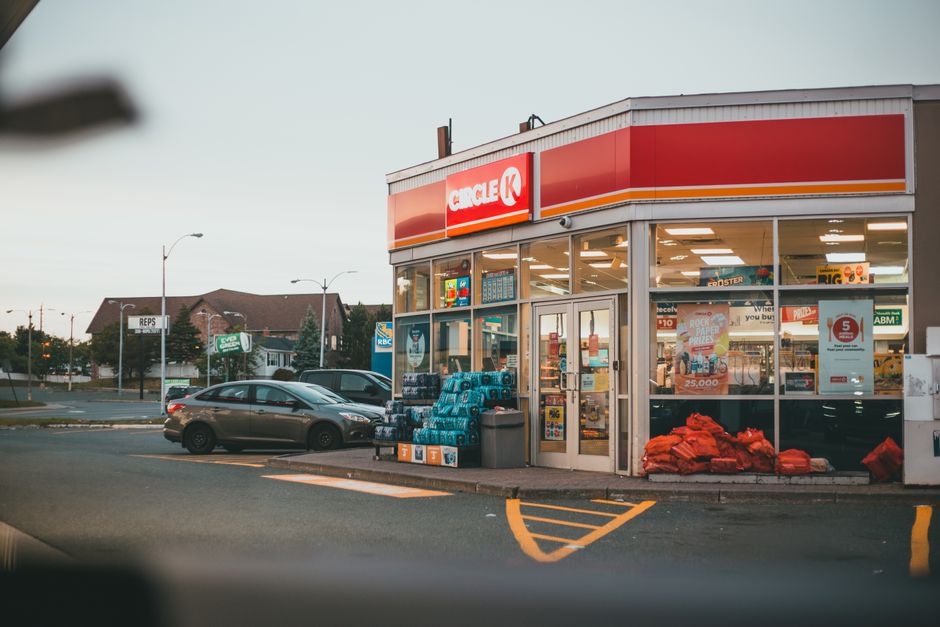 Exterior of a convenience store similar to the scene of a Prichard shooting