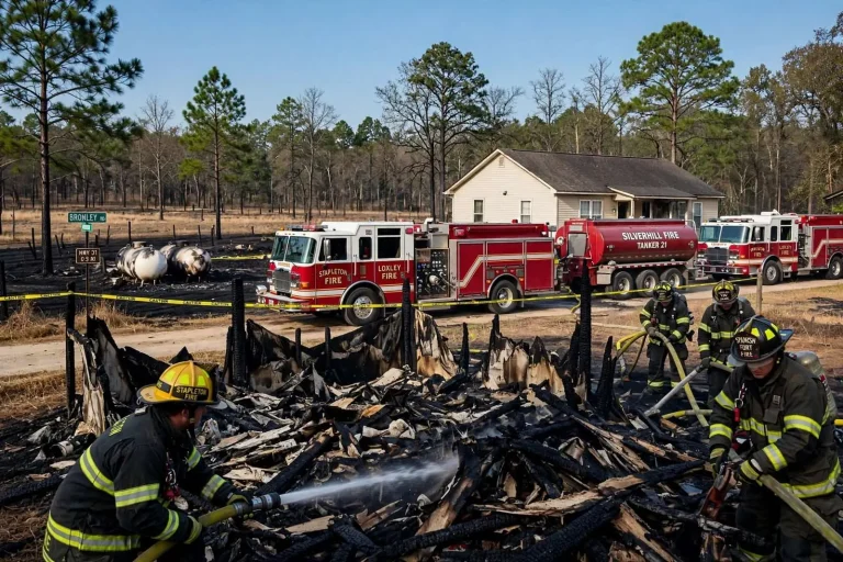 Illustration for the news story: Propane Explosion Sparks Fire, Damages Property in Stapleton