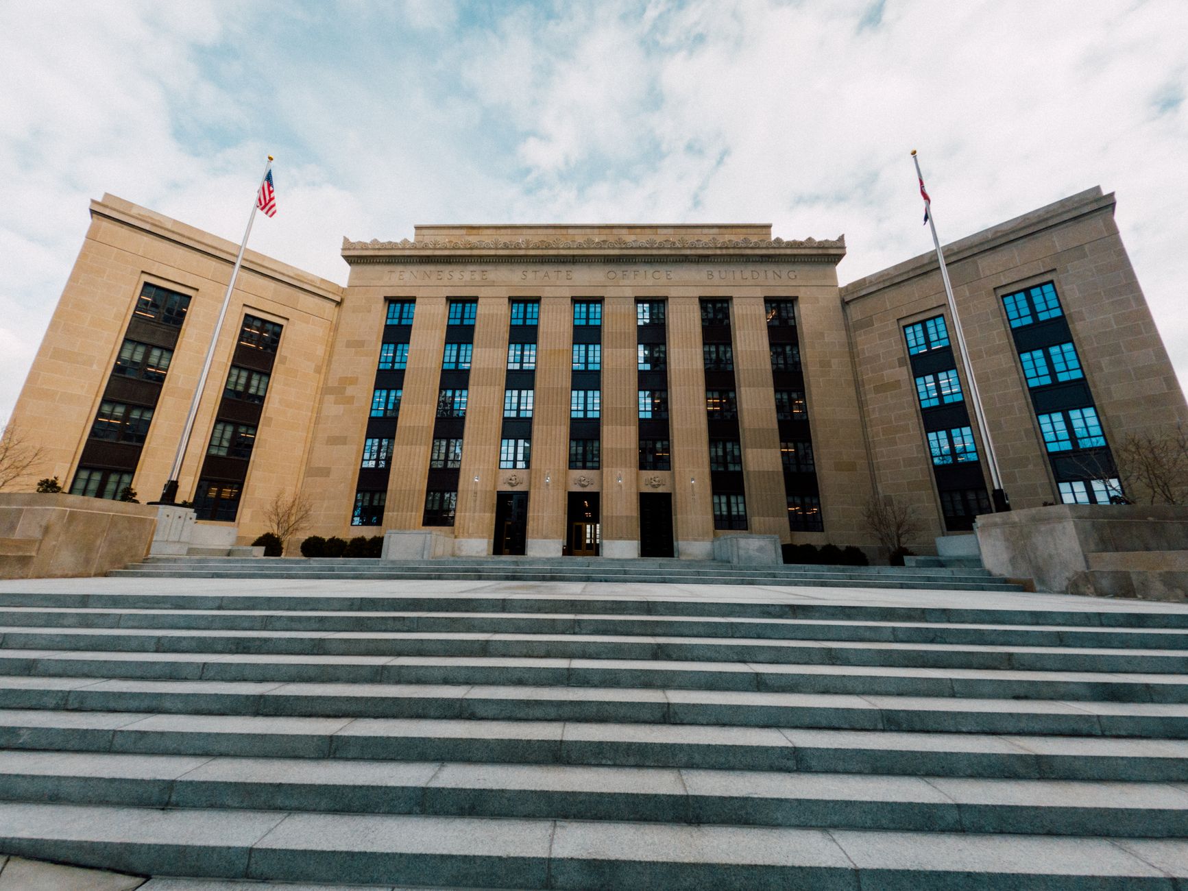 The facade of a Federal Reserve building