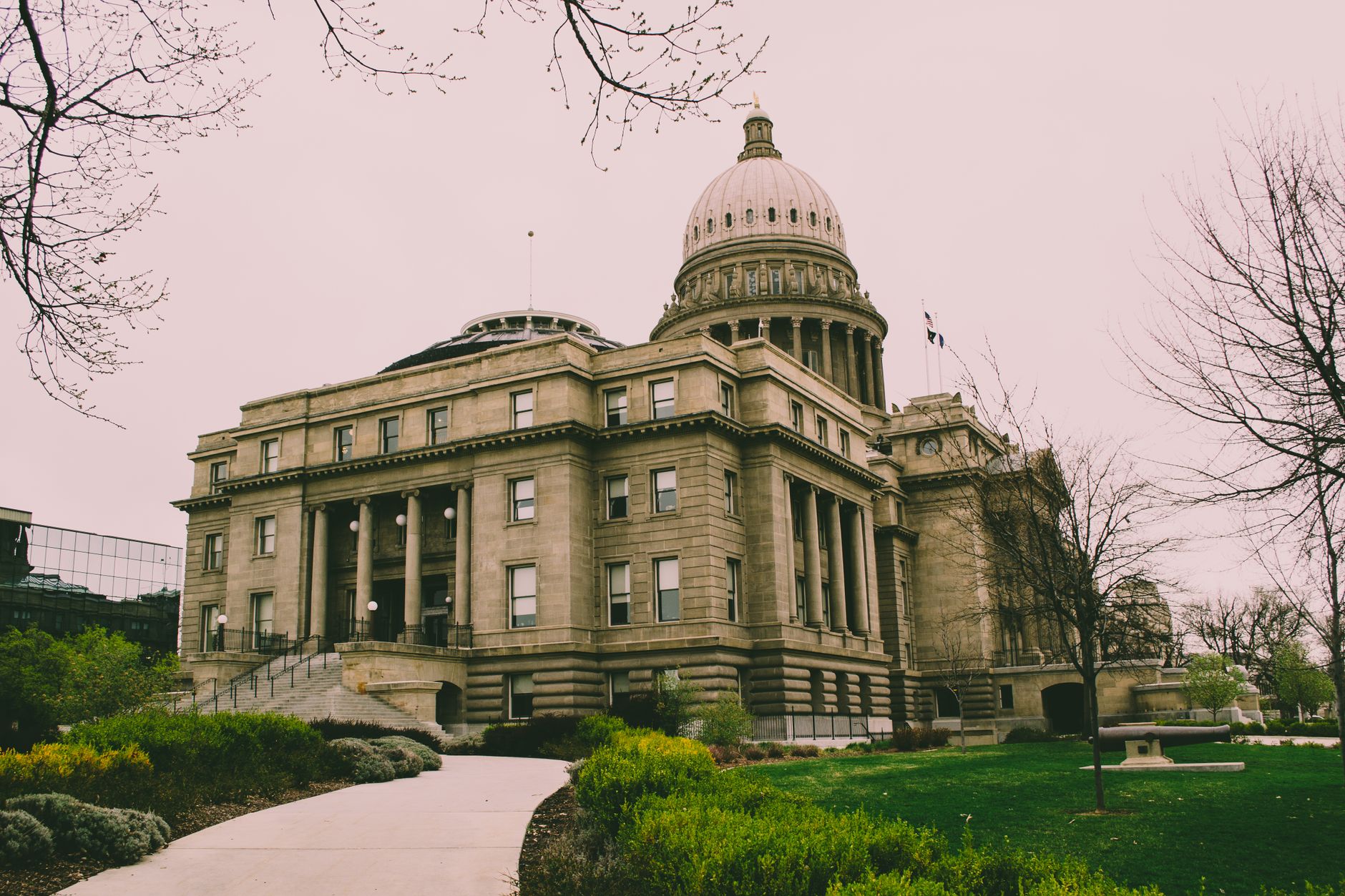 A state capitol building housing a legislature