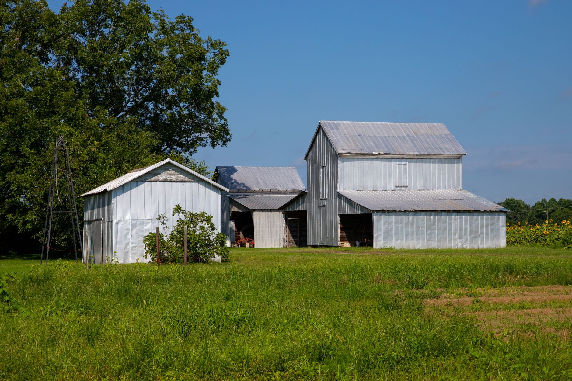 A rural family farm with a barn and open land, the kind of asset central to the estate tax debate